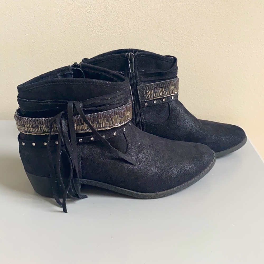Black booties